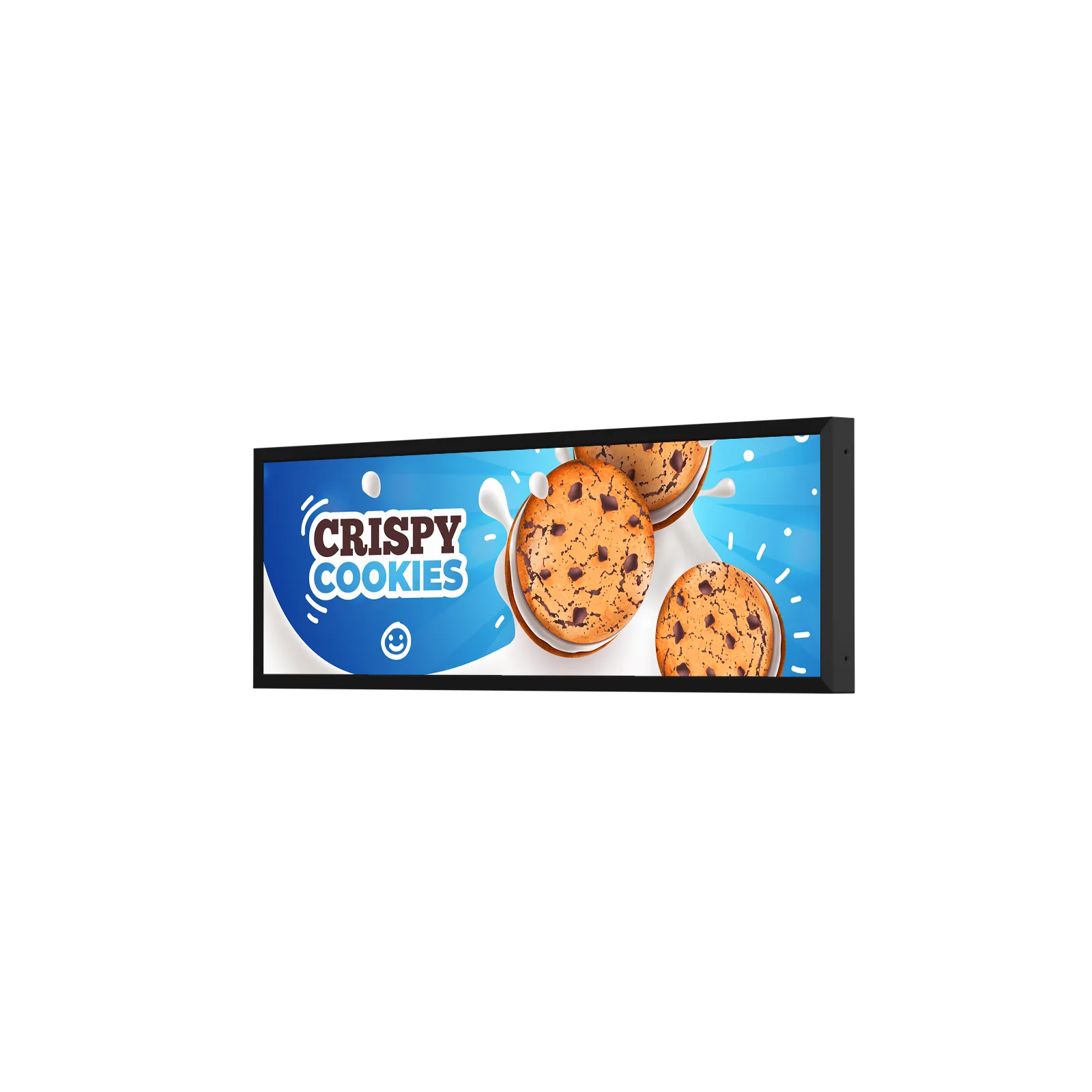 28,6-Zoll einseitiges Retail-Media-LCD-Display